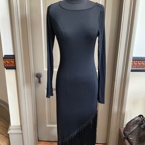 CULT GAIA EVENING FRINGE DRESS